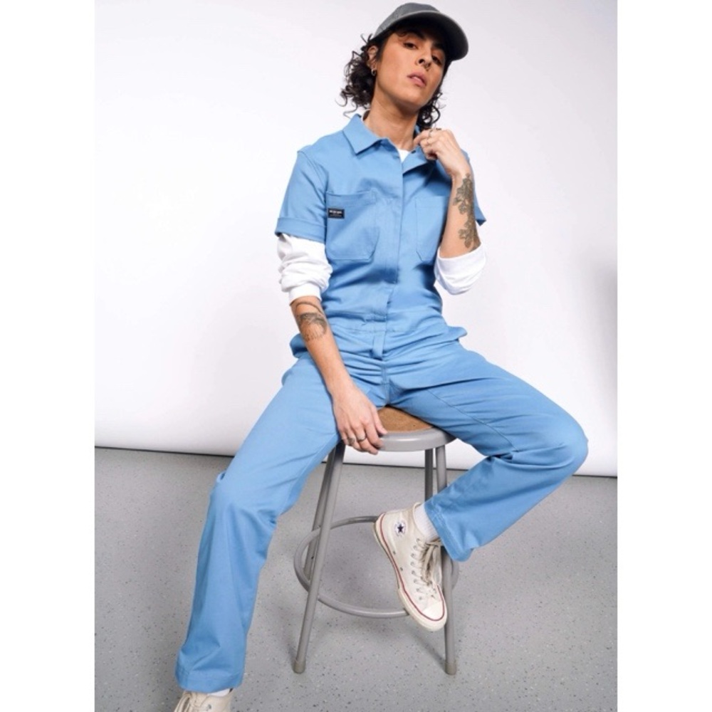 Wildfang-The Workwear Collection Essential Coveralls-Size Small